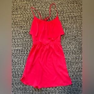 Neon Pink American Eagle Dress
